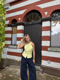 Ivy Blazer Top Yellow